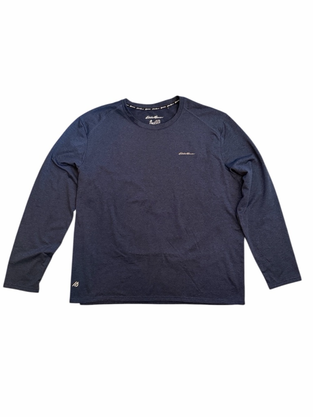 Men’s Eddie Bauer Navy Long-Sleeve FREEDRY Performance Crewneck. Size XXL